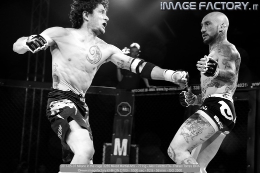 2011-05-07 Milano in the cage 3255 Mixed Martial Arts - 77 Kg - Alex Celotto ITA - Rafael Torres BRA